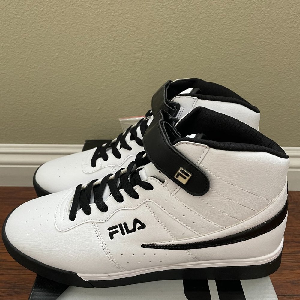 FILA™ Vulc 13 Mid Plus Men's Sneakers, Color: White